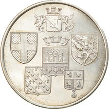 France, Token, 20 Euro de l'Alliance Nord-Ouest, 1998, MS(63), Silver