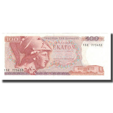 Banknot, Grecja, 100 Drachmai, 1978, 1978-12-08, KM:200b, AU(55-58)