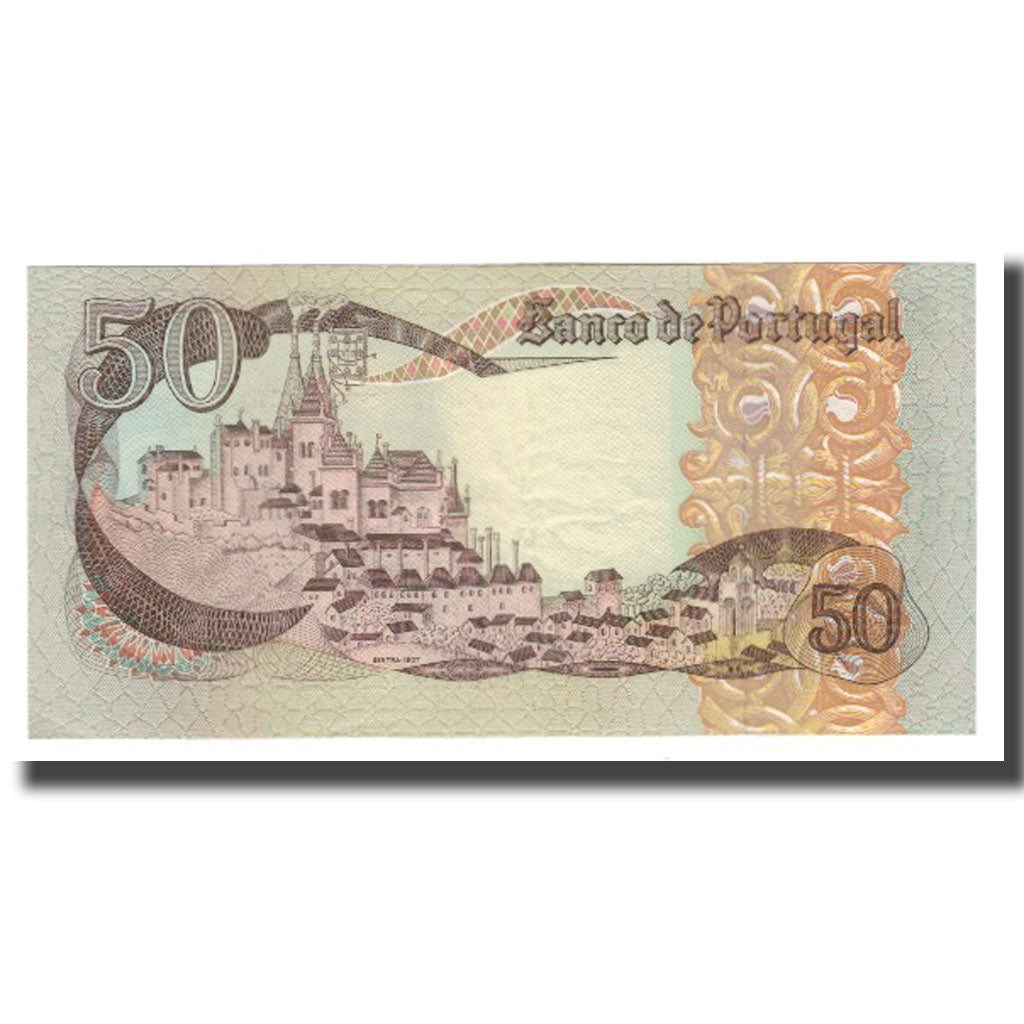 Billete, 50 Escudos, 1968-1980, Portugal, 1980-02-01, KM:174b, EBC+