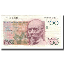 Banknot, Belgia, 100 Francs, KM:142a, EF(40-45)