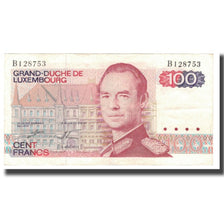 Banknot, Luksemburg, 100 Francs, 1980, 1980-08-14, KM:57a, AU(50-53)