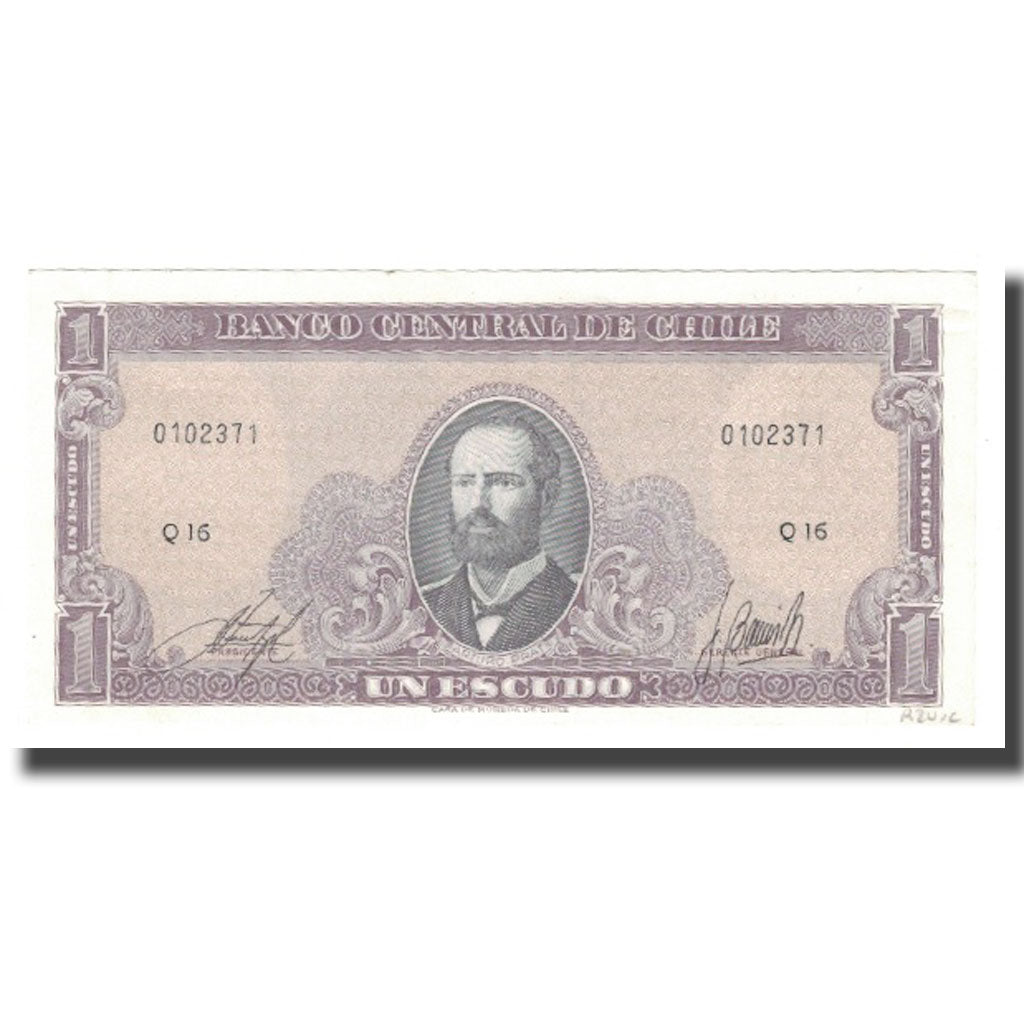 Billet, Chile, 1 Escudo, Undated (1964), KM:136, SPL