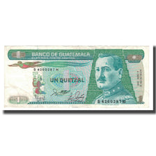 Nota, Guatemala, 1 Quetzal, 1988, 1988-01-06, KM:66, AU(50-53)