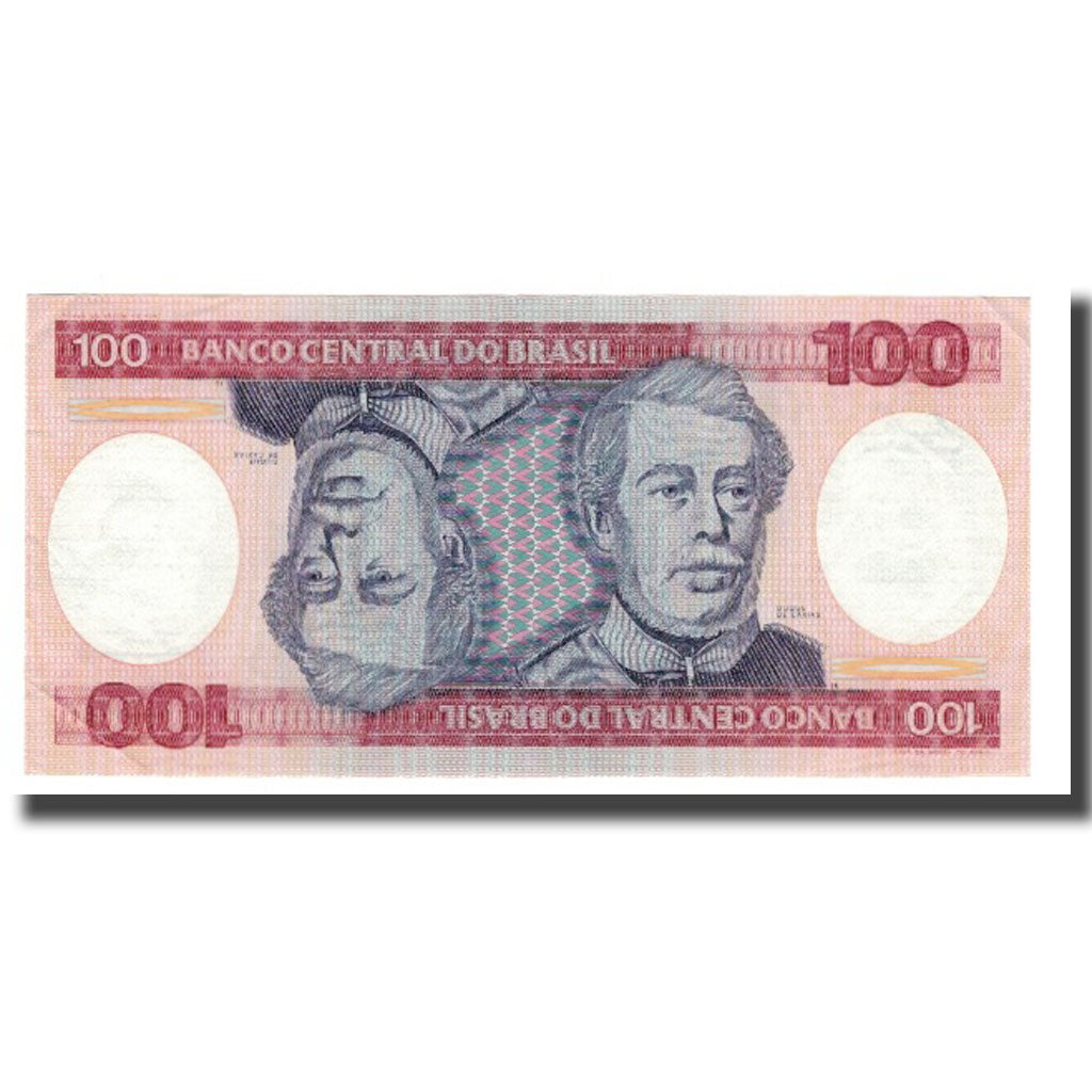 Banknote, Brazil, 100 Cruzeiros, Undated (1981-84), KM:198b, AU(50-53)