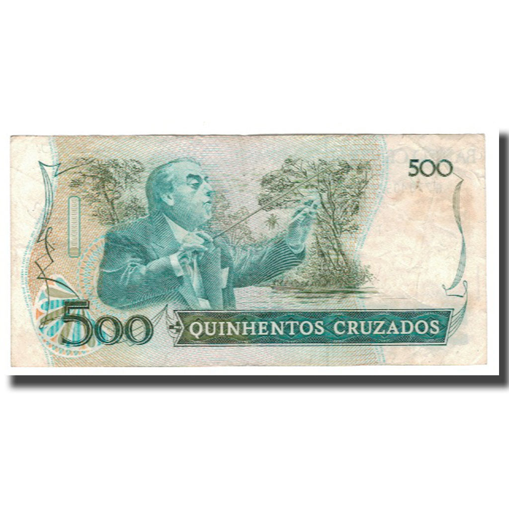 Banconote, Brasile, 500 Cruzados, Undated (1986), KM:212d, BB