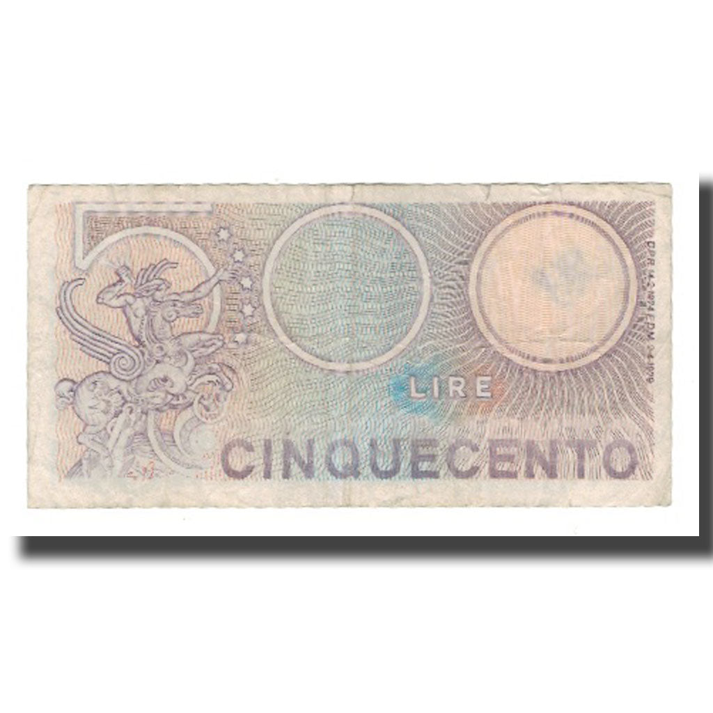 Geldschein, Italien, 500 Lire, 1974, 1974-02-14, KM:94, S+