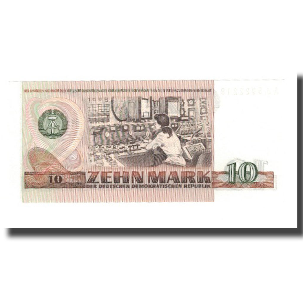 Banknote, Germany - Democratic Republic, 10 Mark, 1971, KM:28a, UNC(65-70)