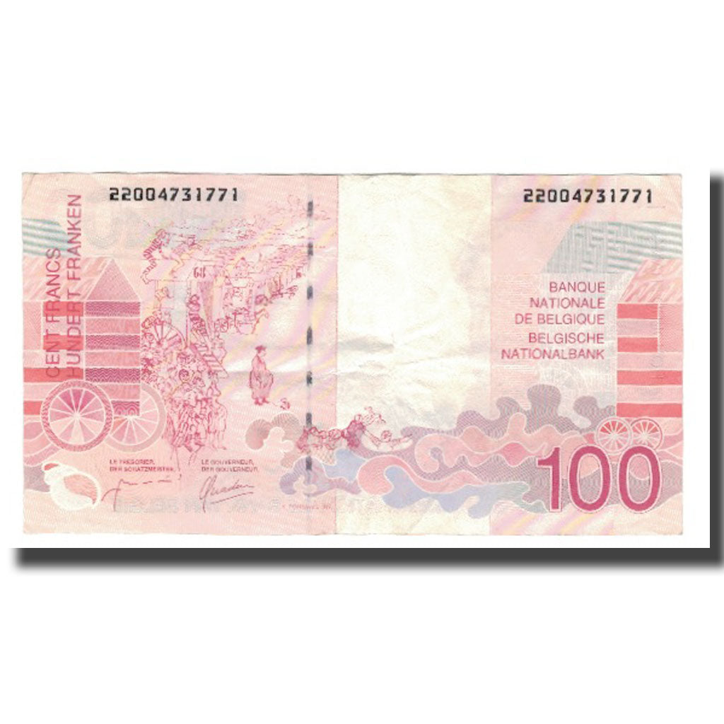 Banknote, Belgium, 100 Francs, 1995, KM:147, EF(40-45)