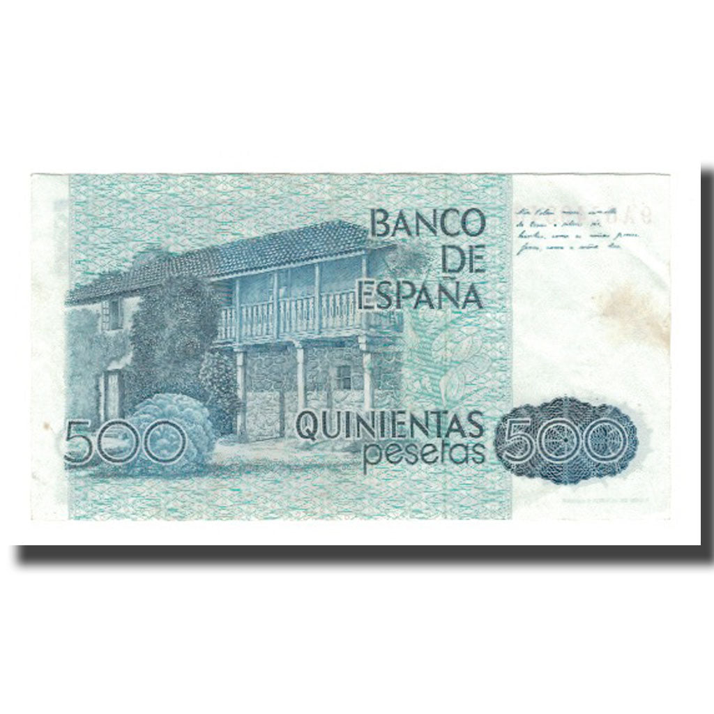 Banknote, Spain, 500 Pesetas, 1979, 1979-10-23, KM:157, AU(55-58)