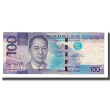 Banconote, Filippine, 100 Piso, 2010, KM:208a, MB+