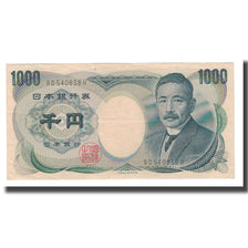 Banknote, Japan, 1000 Yen, Undated (1984-93), KM:97b, AU(55-58)