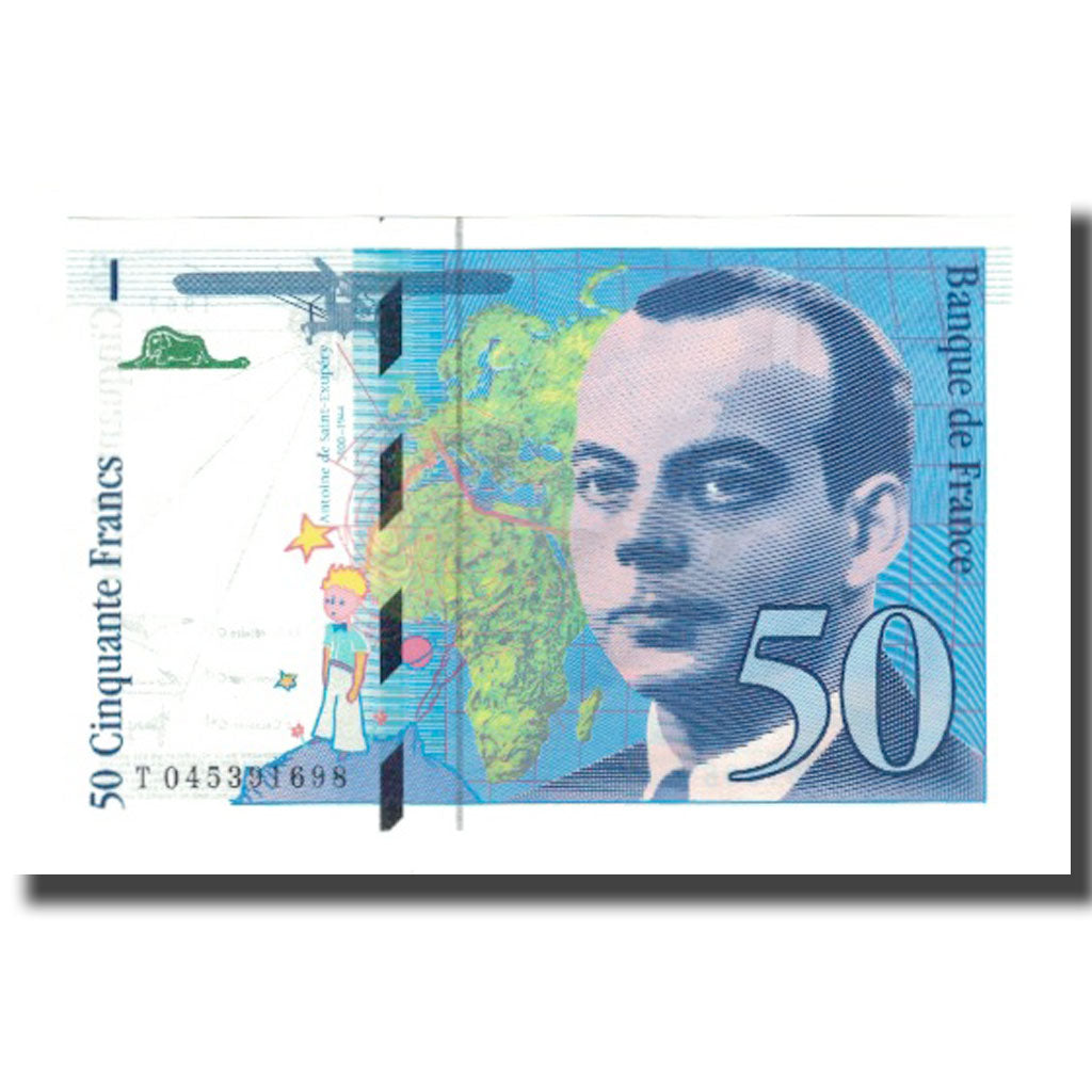 Francia, 50 Francs, St Exupéry, 1997, FDS, Fayette:73.04, KM:157Ad