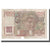 Frankrijk, 100 Francs, Jeune Paysan, 1952, 1952-09-04, B, Fayette:28.33, KM:128d
