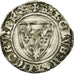 Duchy of Burgundy, au nom de Charles VI, Blanc Guénar, 1418