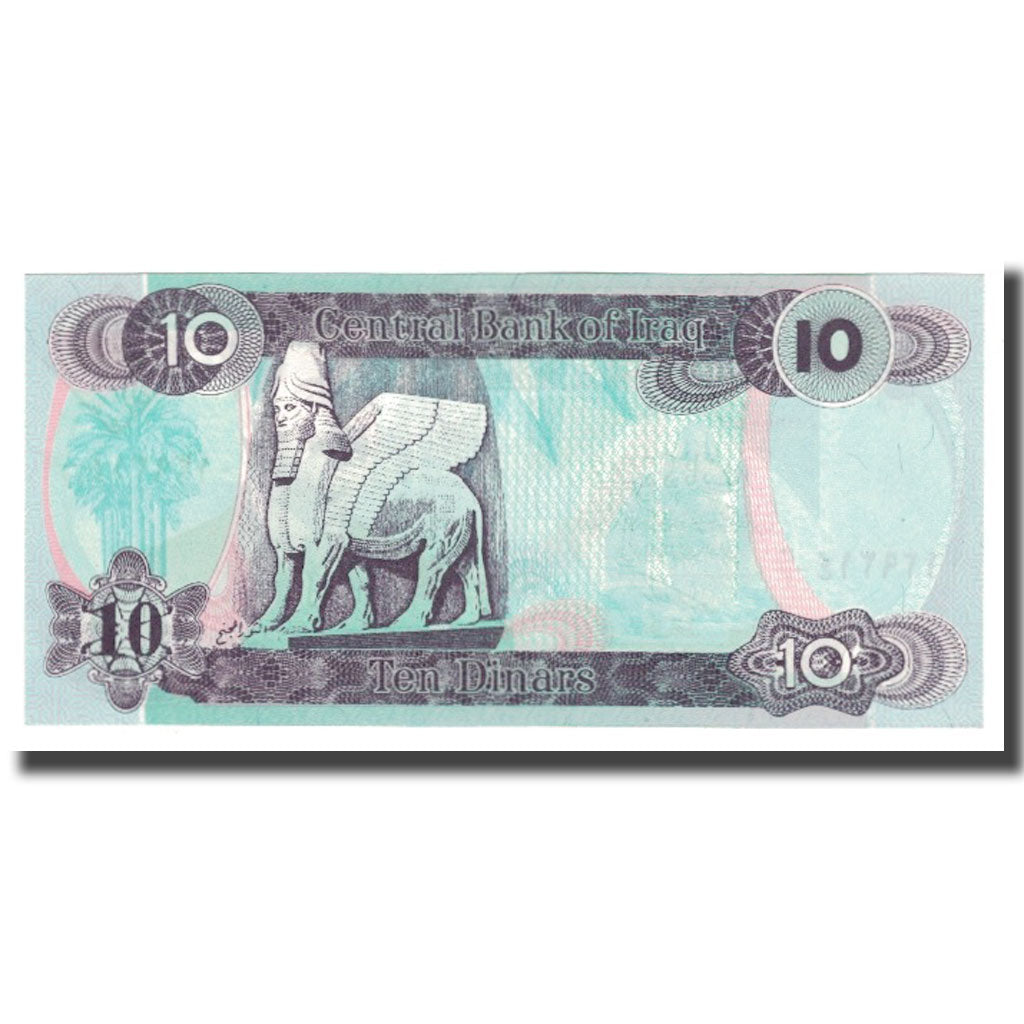 Banknote, Iraq, 10 Dinars, 1992-1993, KM:81, UNC(65-70)