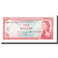 Banknote, East Caribbean States, 1 Dollar, Undated (1965), KM:13k, UNC(65-70)