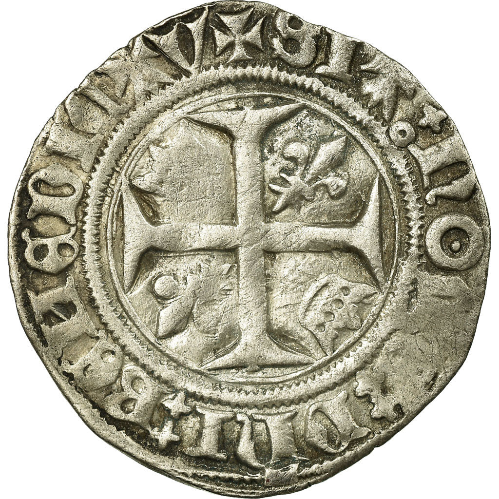 Monnaie, France, Blanc Guénar, Châlons-Sur-Marne, TTB, Argent, Duplessy:406 A