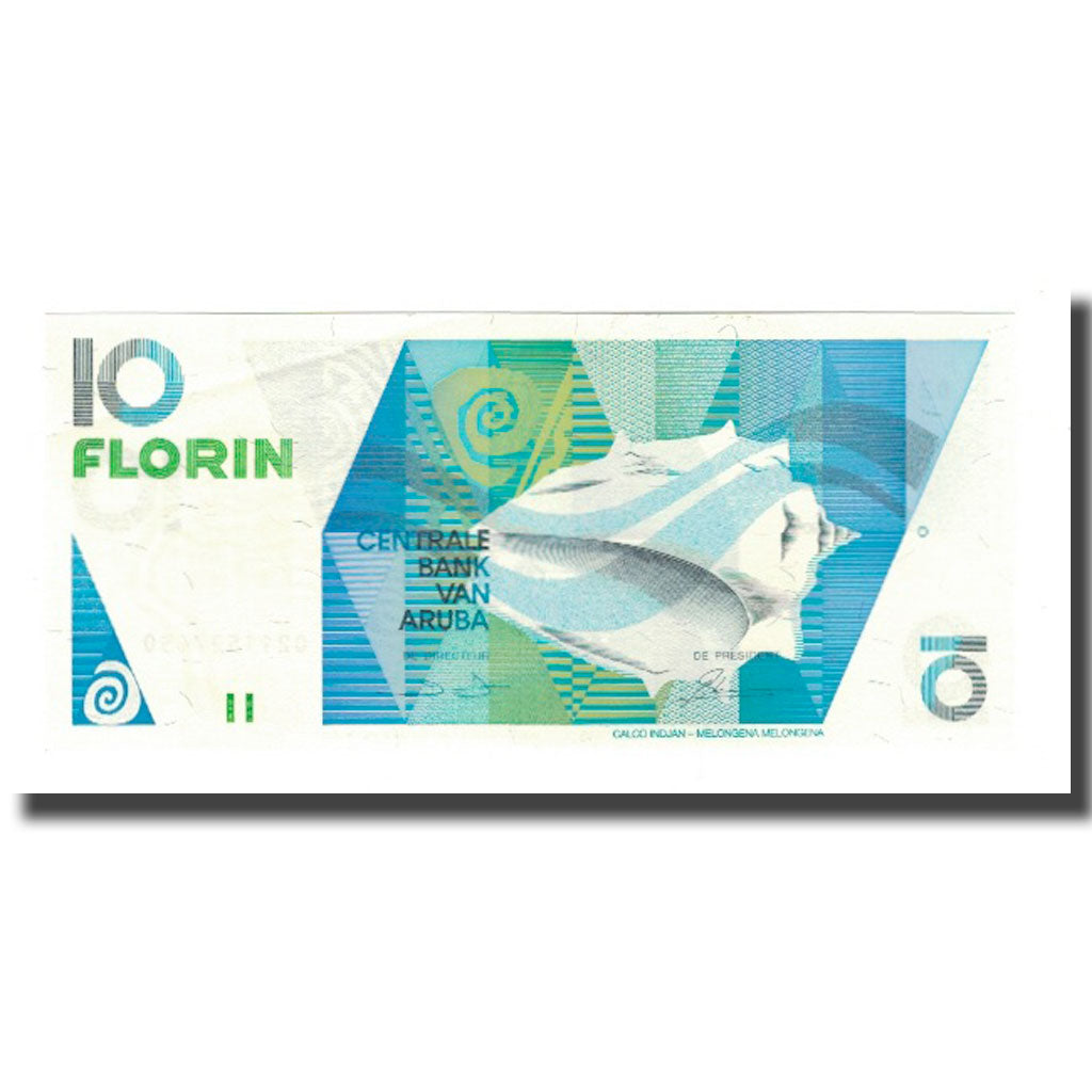 Banknote, Aruba, 10 Florin, 1990, 1990-01-01, KM:7, UNC(65-70)