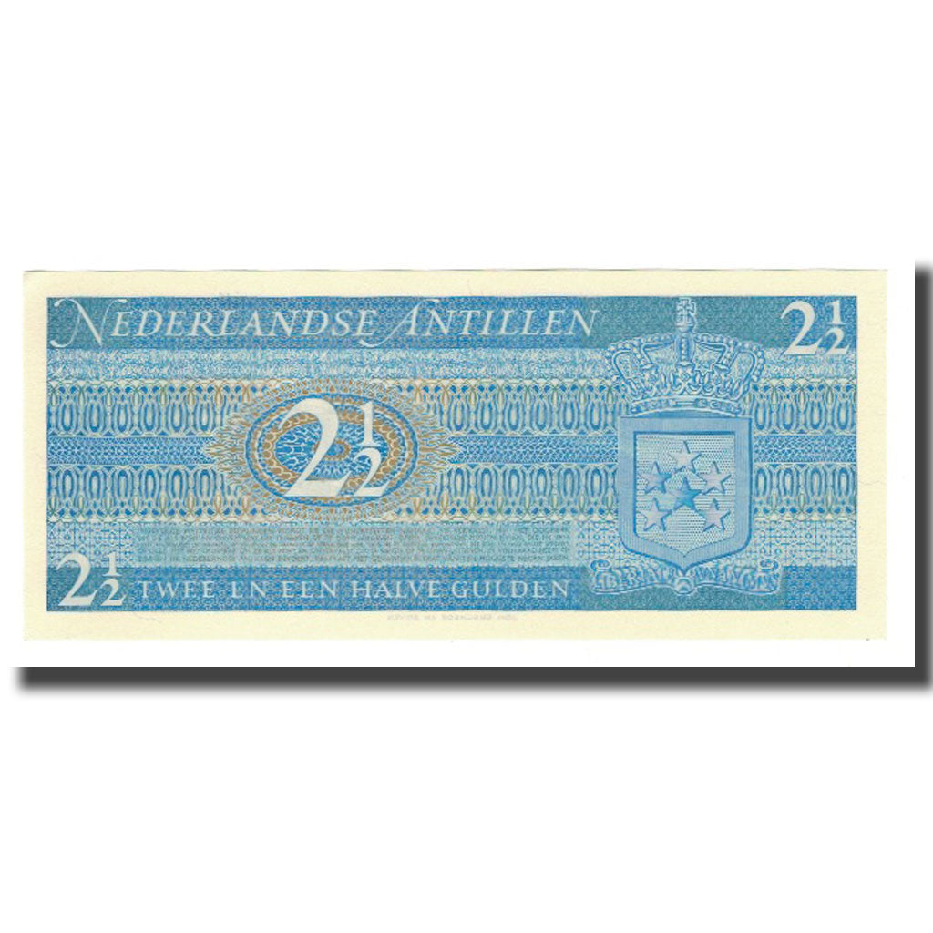 Banknote, Netherlands Antilles, 2 1/2 Gulden, 1970, 1970-09-08, KM:21a, UNC(64)