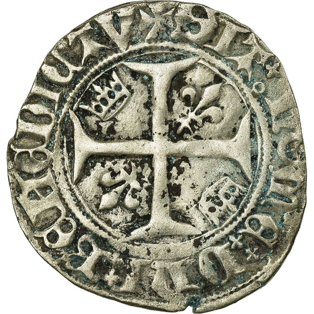 Münze, Frankreich, Blanc Guénar, Châlons-Sur-Marne, SS, Silber, Duplessy:406