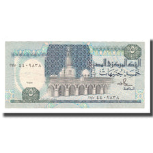 Banknote, Egypt, 5 Pounds, 1989-2001, KM:59, AU(50-53)