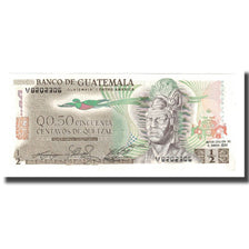 Banknot, Guatemala, 1/2 Quetzal, 1982, 1982-01-06, KM:58c, UNC(65-70)
