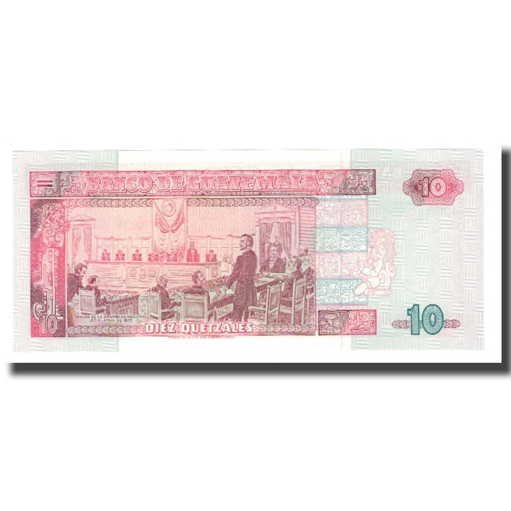 Billet, Guatemala, 10 Quetzales, 1990, 1990-01-03, KM:75b, NEUF