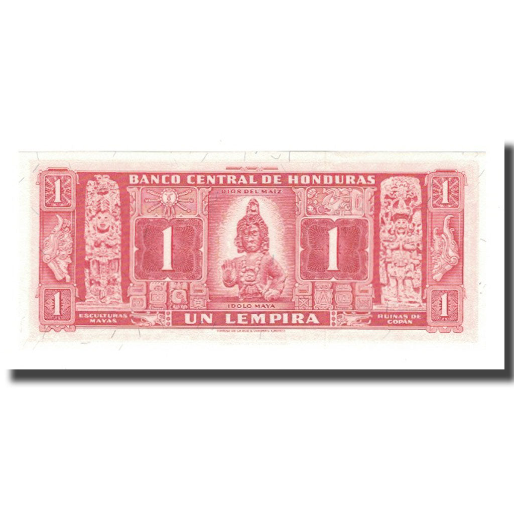Banknote, Honduras, 1 Lempira, 1961-1965, 1965-07-30, KM:54Ab, UNC(65-70)