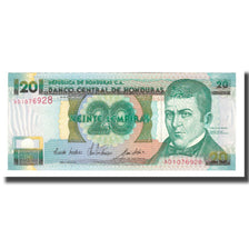 Billete, 20 Lempiras, 1993-1997, Honduras, 1993-01-14, KM:73a, UNC