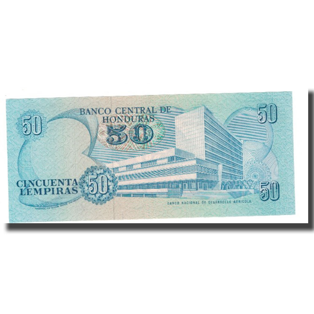 Billete, 50 Lempiras, 1976-1993, Honduras, 1990-12-13, KM:66c, UNC