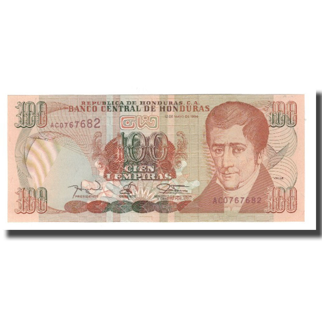 Banknote, Honduras, 100 Lempiras, 1993-1994, 1994-05-12, KM:75c, UNC(65-70)