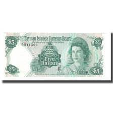 Nota, Ilhas Caimão, 5 Dollars, L.1974, KM:6a, UNC(65-70)