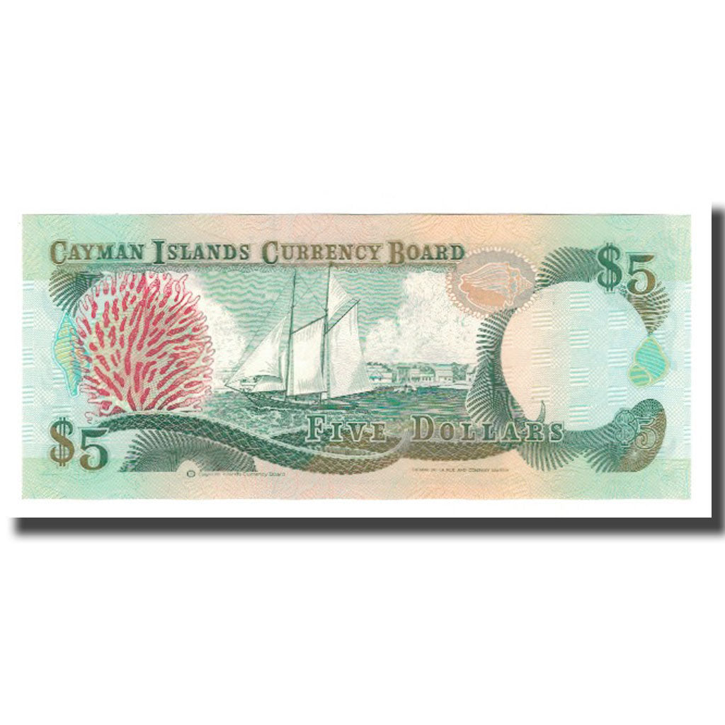 Banknote, Cayman Islands, 5 Dollars, 1991, KM:12a, UNC(65-70)