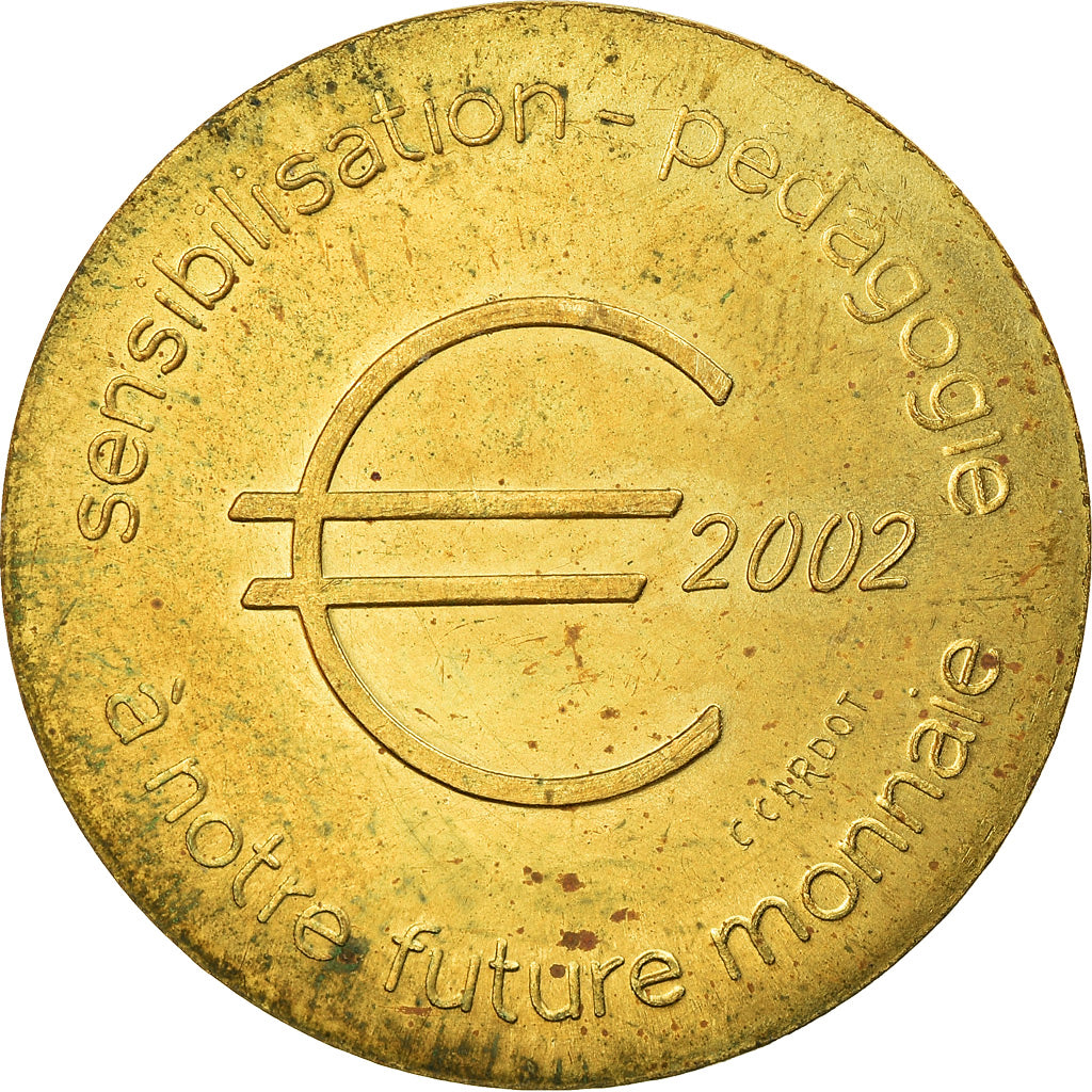 France, Jeton, 1/2 Euro de Roubaix, Paris-Roubaix, 2002, Cardot, TTB+