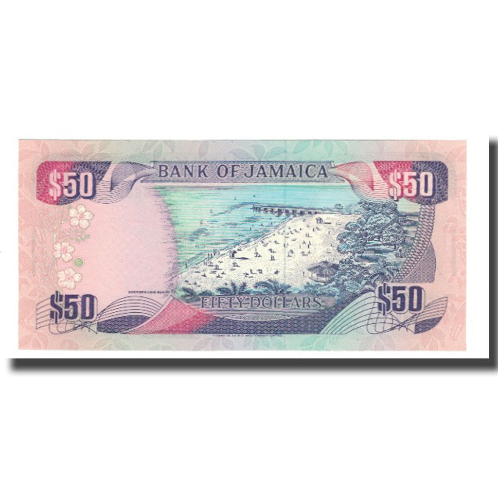 Banknote, Jamaica, 50 Dollars, 1988-99, 1988-08-01, KM:73a, UNC(65-70)