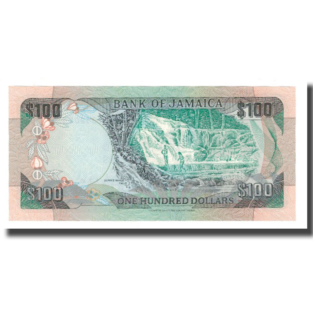 Banknote, Jamaica, 100 Dollars, 1991-1993, 1991-07-01, KM:75a, UNC(65-70)