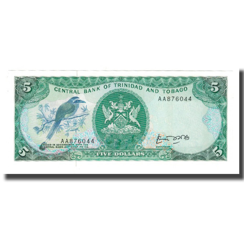 Banknote, Trinidad and Tobago, 5 Dollars, Undated (1985), KM:37a, UNC(65-70)