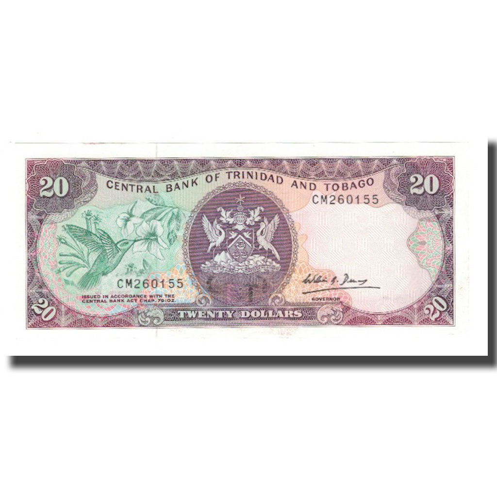 Banconote, TRINIDAD E TOBAGO, 20 Dollars, Undated (1985), KM:39a, FDS