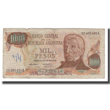 Banknote, Argentina, 1000 Pesos, Undated (1976-83), KM:304a, VG(8-10)