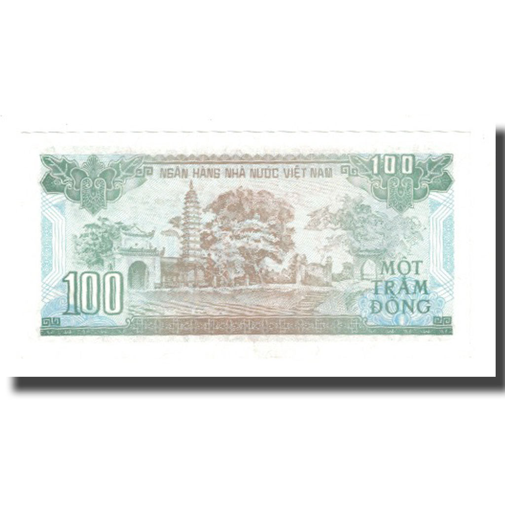 Geldschein, Vietnam, 100 D<ox>ng, 1991, KM:105a, VZ