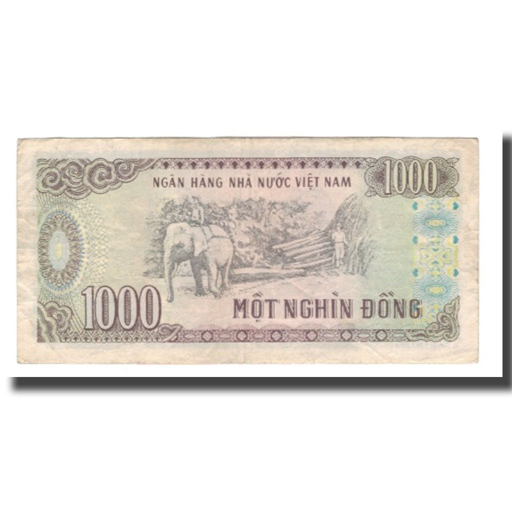 Billet, Viet Nam, 1000 D<ox>ng, 1988, KM:106a, TB+