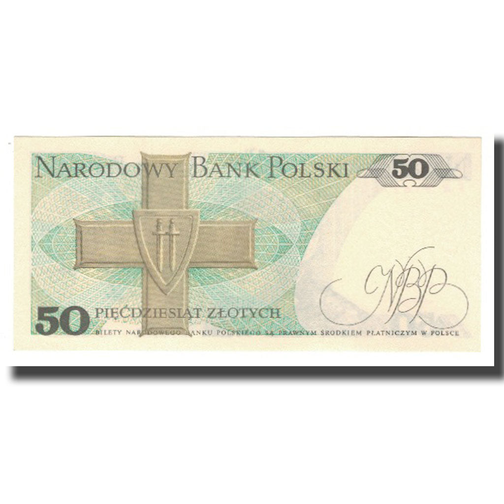 Banknote, Poland, 50 Zlotych, 1975-1988, 1986-06-01, KM:142c, UNC(63)