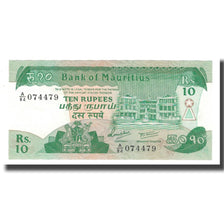 Banknot, Mauritius, 10 Rupees, Undated (1985), Undated, KM:35a, UNC(65-70)