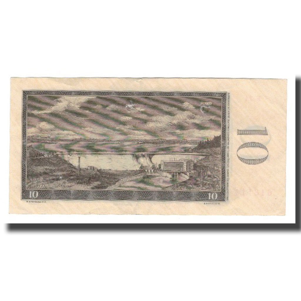Banknote, Czechoslovakia, 10 Korun, 1960, KM:88a, EF(40-45)