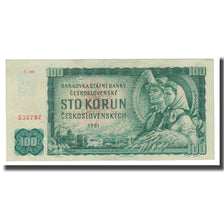 Banknote, Czechoslovakia, 100 Korun, 1961, KM:91a, EF(40-45)