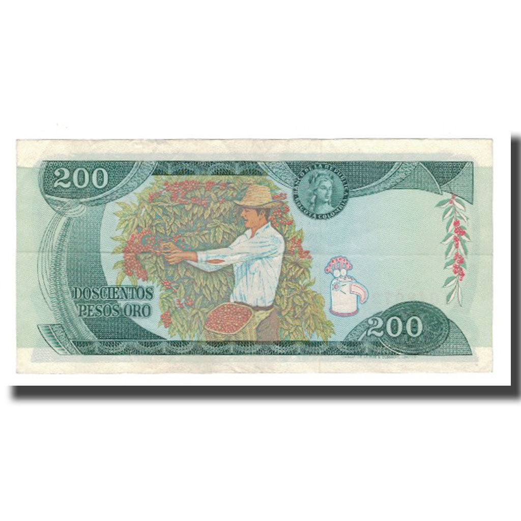 Billet, Colombie, 200 Pesos Oro, 1974, 1974-07-20, KM:417a, TTB