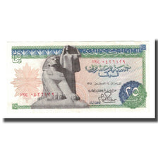 Nota, Egito, 25 Piastres, 1967-1969, KM:42, AU(50-53)