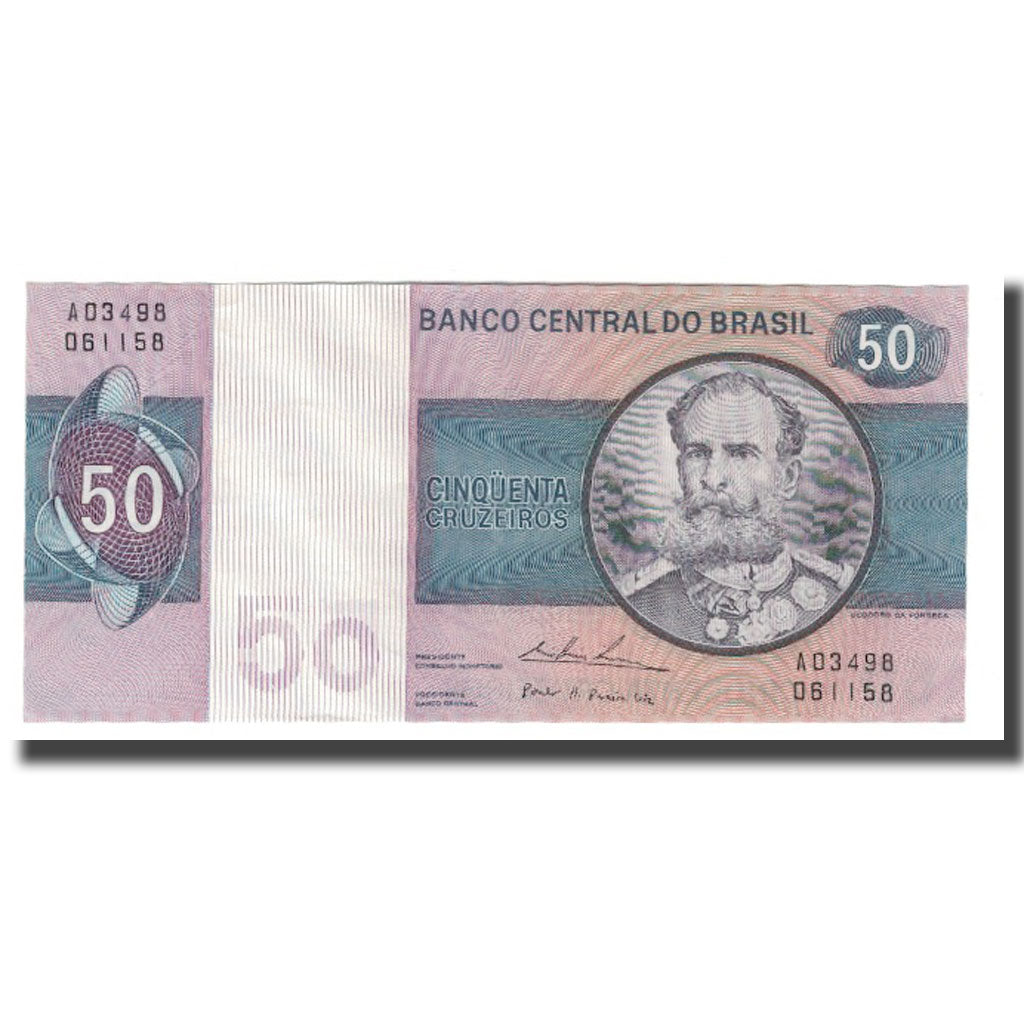 Billet, Brésil, 50 Cruzeiros, Undated (1970-81), KM:194c, SUP+