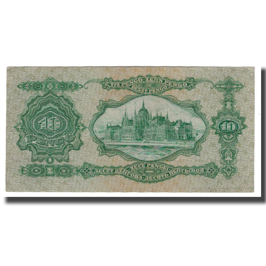 Billet, Hongrie, 10 Pengö, 1928-1930, 1929-02-01, KM:96, TTB+