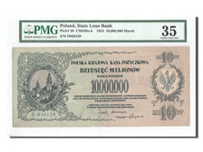 Banknote, Poland, 10,000,000 Marek, 1923, 1923-11-20, KM:39, graded, PMG